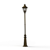 Victoria N° 12; Clear polycarbonate E27 105W; Gold patina