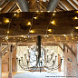 Люстра Carisbrooke Elstead CB18-BLACK черный — фото 2