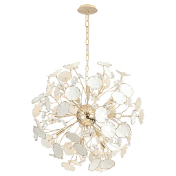 MARGO SP18 Crystal Lux MARGO подвесная люстра с цветочными элементами и плафонами в виде бутонов