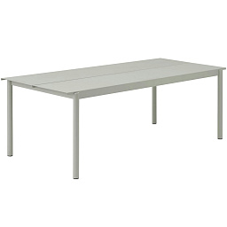 31374 Muuto Linear обеденный стол стальной серый 90x220 см