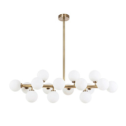 A3988SP-16AB Arte Lamp BOLLA-PICCOLO люстра с шестнадцатью плафонами на штанге