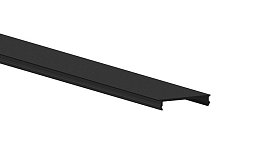Комплектующая для трека 48 В Astro Lighting 48V Double Track Cover 3m чёрный
