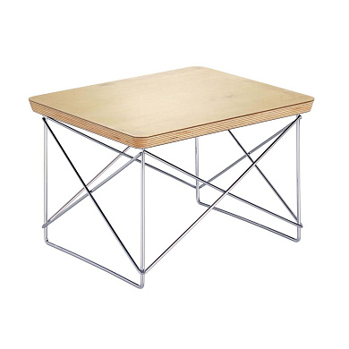 20119509 Occasional Vitra Прикроватный столик золотой лист/хром