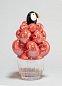 Ведёрко для льда из фарфора и хрусталя Toucan Lladro, золотой люстр 01009463 — фото 1
