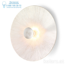 A1306.61XL.Wm.SunWg Kolarz Moon настенный светильник с круглым основанием белого цвета и подвесными элементами