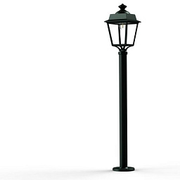 150023059 Roger Pradier Place Des Vosges Evolution садовый фонарь на стойке с куполообразным плафоном серого оттенка