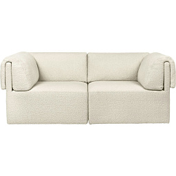 10054148-001 GUBI Wonder Sofa диван с тканевой обивкой цвета светлый песок
