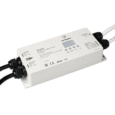 033008 Arlight Декодер SMART-K61-DMX-WP-SUF (12-36V, 4x5A)