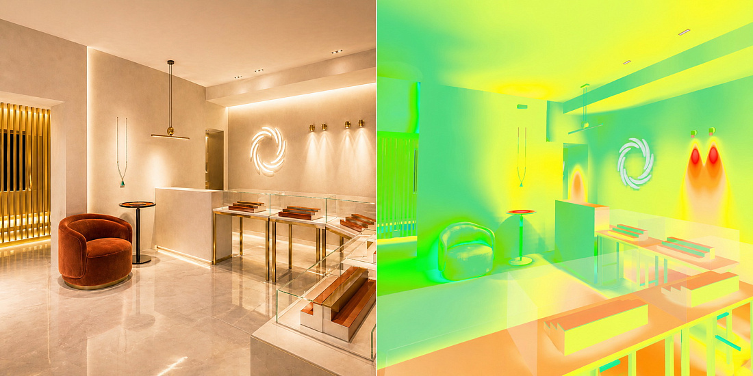 Светотехнический расчет магазин — фото 6