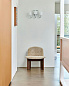 AD583-D094-AN08 Hay Кресло Chisel Lounge с обитым фасадом, орех/овчина Mohawi 21 — фото 3