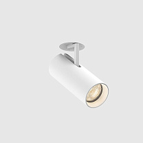 holon 80 directional recessed mounted, low louvre, white