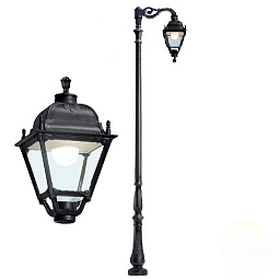 Парковый фонарь Fumagalli HOREB ADAM/SIMON 1L