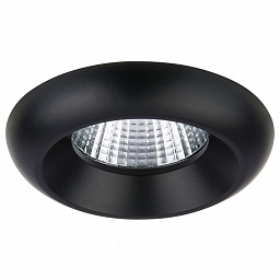 071077 Lightstar Monde led встраиваемый потолочный светильник черный