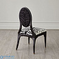 Zebra Dining Chair-Muslin Global Views кресло