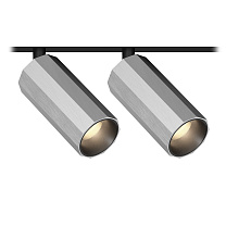 Магнитные светильники Led technology SUPERSPIKE Q 2 12.30 B сатиновое серебро