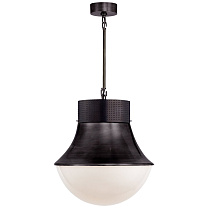 Precision Large Pendant бронза с белым стеклом
