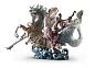 Фарфоровая скульптура Ариона на морском коне Arion on a Seahorse Lladro, лимитированная серия 01001948 — фото 4
