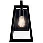 Delison 14" 1 Light Wall Light Black уличный настенный светильник 49331BK Kichler — фото 5