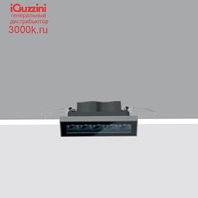 BX66 Laser Blade InOut iGuzzini Recessed rectangular ceiling-mounted IP65 luminaire, compact body,  Warm White LEDs, DALI Spot optic.