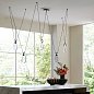 Люстра Arteriors Melt, дымчатое стекло и английская бронза — фото 1