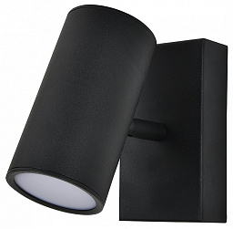 10283/1LED Black Escada Stigma настенный светильник цилиндрический черный