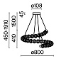 MOD555PL-L35G3K Maytoni Amulet Подвесной светильник 40W 1900лм Золото — фото 2