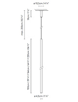 SOLID SV 100 BLACK; SOLID SV 100 BRASS LED 9W 895lm 500mA 2700K 120 x 16 x 10 cm; SOLID SV 100 WHITE CRI≥90 230V DIM PUSH/DALI VOL 0,02 m³; SOLID SV 100 ALUMINIUM