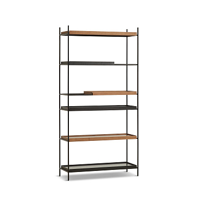 Tray Shelf High Walnut Woud, полка