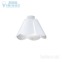 A1346.11.Wm.Ag/15 Kolarz Bloom точечный светильник встраиваемый серебристый
