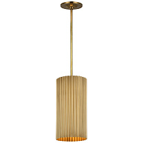 Rivers Small Fluted Pendant мягкая латунь