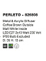 826808 PERLETO Novaluce светильник LED E27 2x12Вт 230В IP20