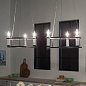 Rosalind 19.5" 3 Light Chandelier Black люстра 52493BK Kichler — фото 2