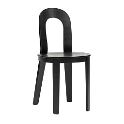 2730-1000 Design Stockholm House Olivia Стул для столовой в минималистичном стиле чёрного цвета