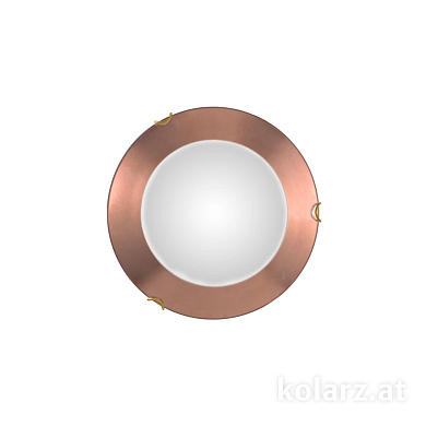 Kolarz Moon A1306.11.4.Cu потолочный светильник kupfer ø30cm макс. высота 8cm 1 лампа e27