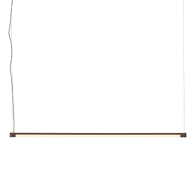 Fine Suspension Lamp подвесной светильник Muuto Deep Red - 120 CM FNSUS12003