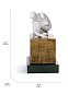 Фарфоровая статуэтка сидящего мужчины Scientia Lladro 01018018 — фото 6