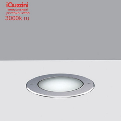 E139 Light Up iGuzzini Recessed floor luminaire Earth D=200 mm - Warm White - Diffuse Optic - DALI