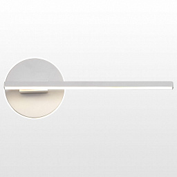 LSP-8430-DF Lussole Custer настенный светильник-диск с полукруглым рассеивателем и скрытым креплением