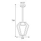Подвесной светильник Gemstone Moretti Luce 3454.L10 — фото 1
