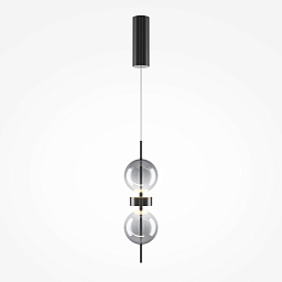 Подвесной светильник Maytoni Double Moon 8W 950лм Черный MOD478PL-L8B3K