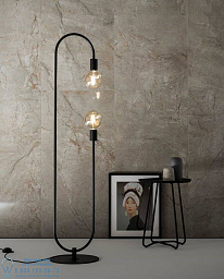 7382/LT2 MM lampadari Paramount торшер с изогнутой стойкой и двумя открытыми лампами