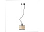 64314-47 MAMBO BLACK PENDANT LAMP RATTAN LAMPSHADE ø210*200 подвесной светильник Faro barcelona