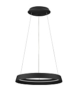 Triac Dimmable Sandy Black Aluminium & Acrylic LED 38 Watt 220-240 Volt 2564Lm IP20 2700-3000K CCT by Dip Switch D:45 H:150 cm