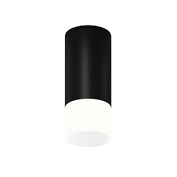 O499CL-L5B3K Maytoni Ember потолочный цилиндрический светильник черного цвета