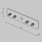 TRA172C-R-11B Maytoni Accessories for tracks Basity Комплектующие для трековой системы Черный — фото 2