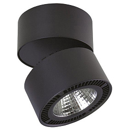 214857 Lightstar Forte muro led потолочный прожектор черного цвета с поворотным модулем