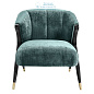 112018 Chair Pavone aegean green Eichholtz