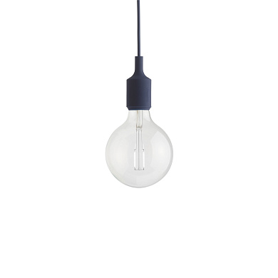 E27 Pendant Lamp подвесной светильник Muuto Midnight Blue E27PEN12
