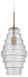 SL1001.213.01 ST-Luce Rexite подвесной светильник, 40Вт, латунь