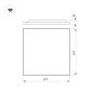 Безрамочная светодиодная панель Arlight DL-TITAN-FRAMELESS-S600x600-40W — фото 1